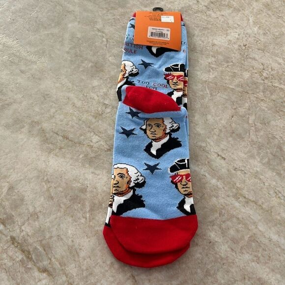 George Washington Fun Socks NWT - Picture 4 of 5